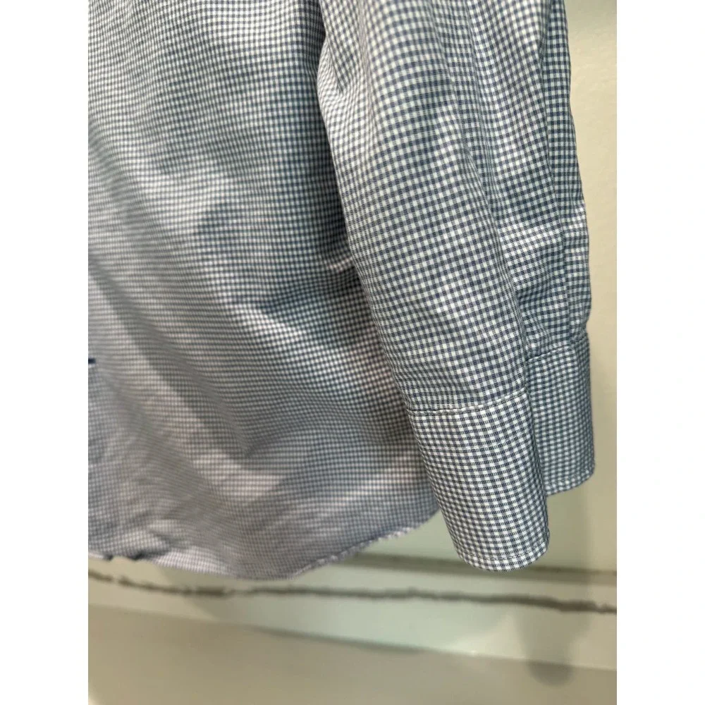 Banana Republic‎ Slim Fit Dress Shirt Size Large Blue